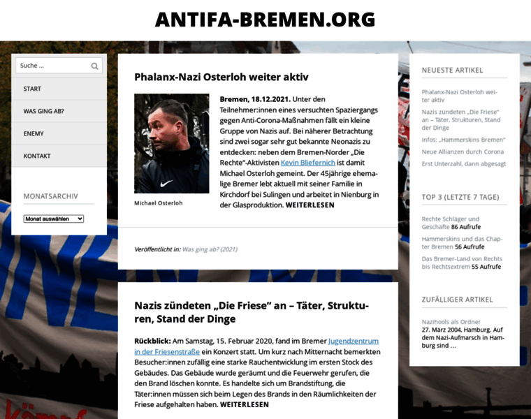 Antifa-bremen.org thumbnail