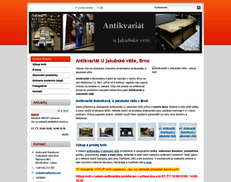 Antikvariat-sobotkova.cz thumbnail