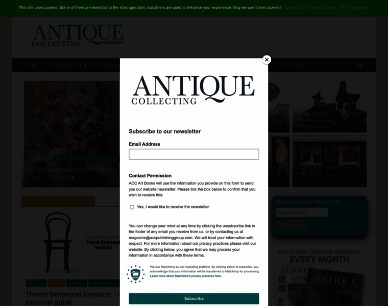 Antique-collecting.co.uk thumbnail
