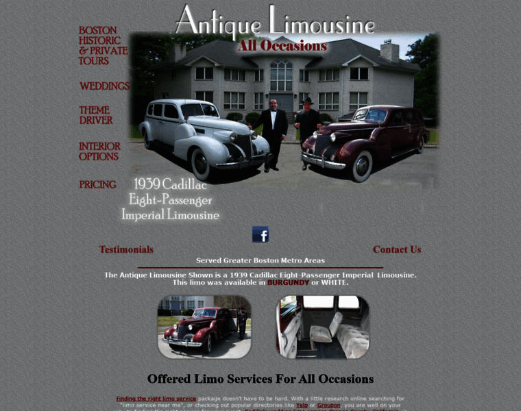 Antique-limousine.com thumbnail