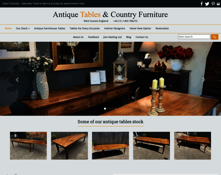 Antique-tables.co.uk thumbnail