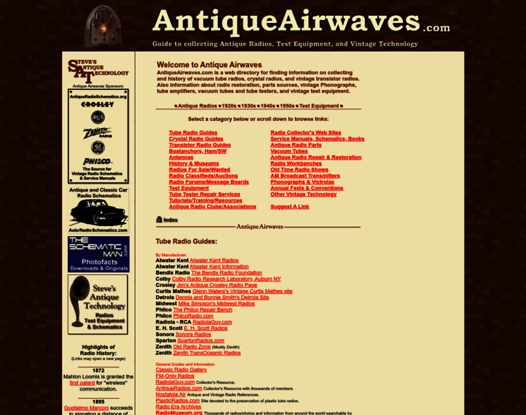 Antiqueairwaves.com thumbnail