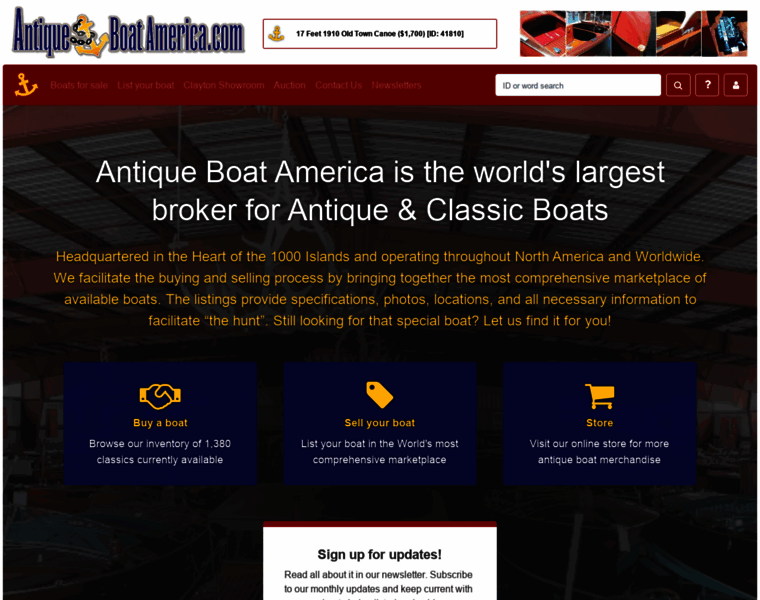 Antiqueboatamerica.com thumbnail