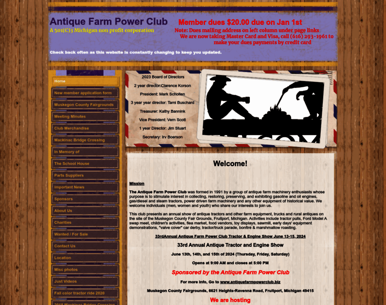 Antiquefarmpowerclub.biz thumbnail