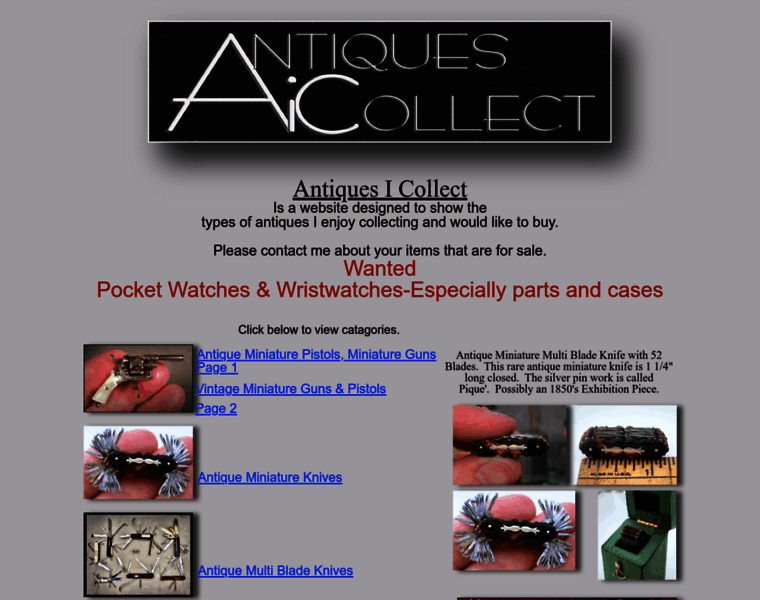 Antiquesicollect.com thumbnail