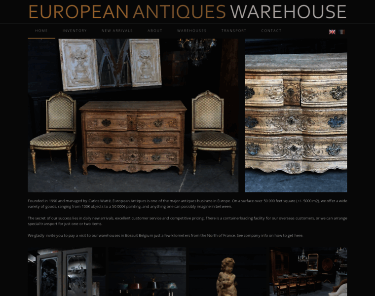 Antiqueswarehouse.be thumbnail