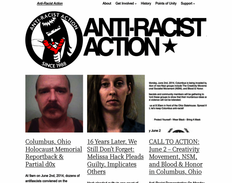 Antiracistaction.org thumbnail