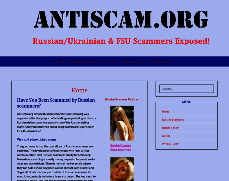 Antiscam.org thumbnail