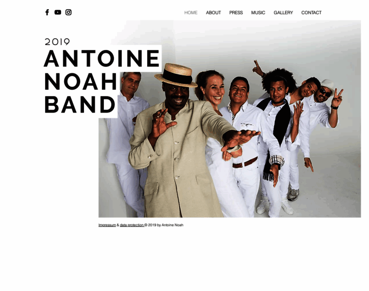 Antoine-noah-band.com thumbnail