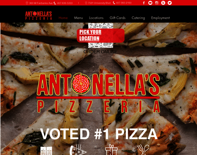Antonellaspizza.com thumbnail