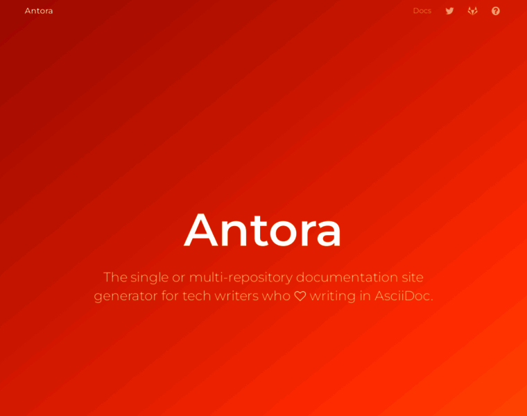 Antora.org thumbnail