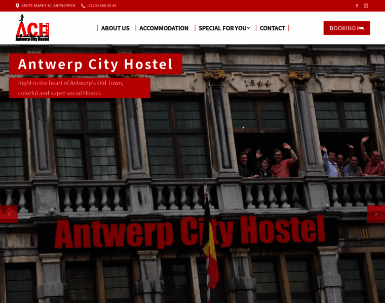 Antwerpcityhostel.be thumbnail
