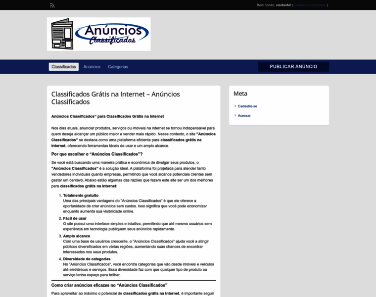 Anunciosclassificados.org thumbnail