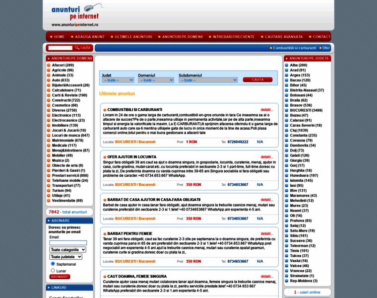 Anunturipeinternet.ro thumbnail