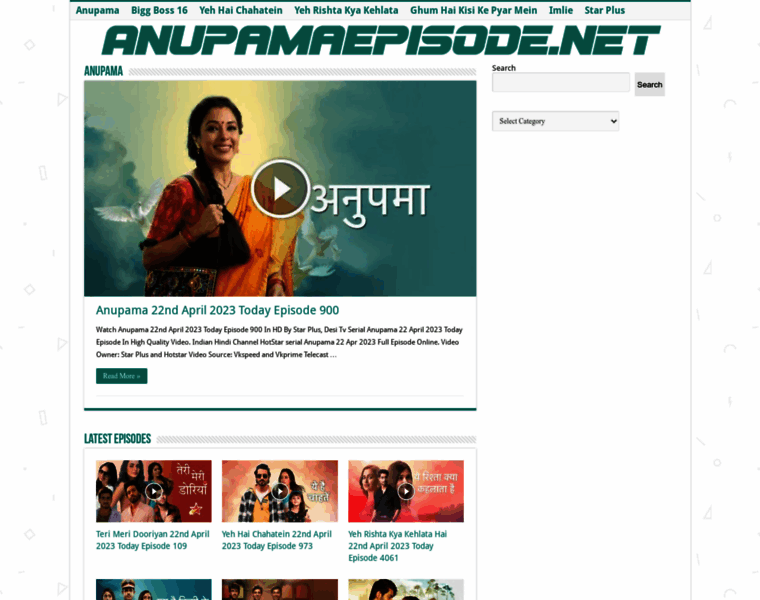 Anupamaepisode.net thumbnail