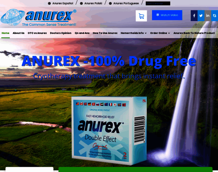 Anurex.com thumbnail