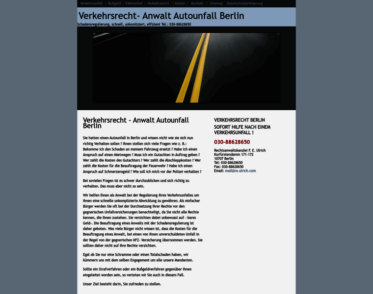 Anwalt-autounfall-berlin.de thumbnail