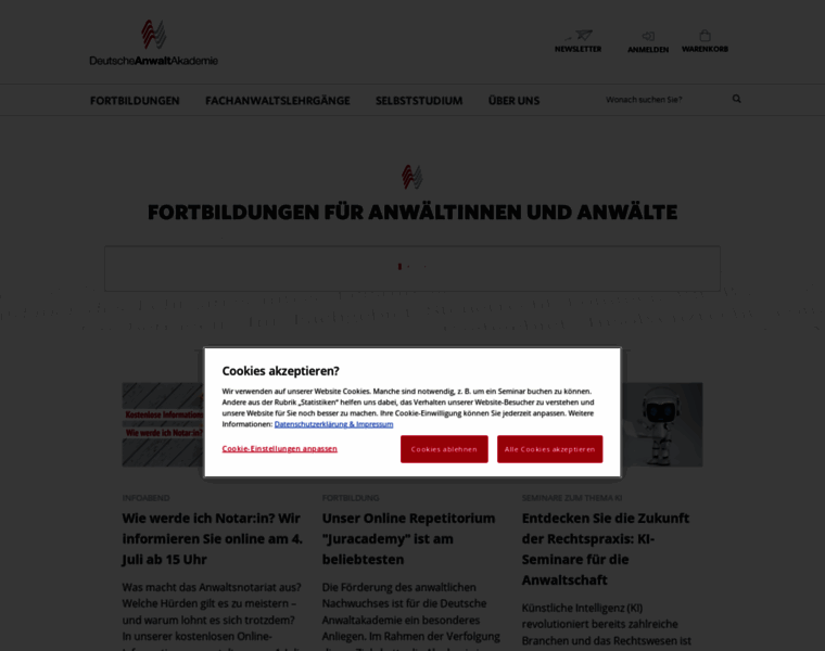 Anwaltakademie.de thumbnail Anwaltakademie.de thumbnail