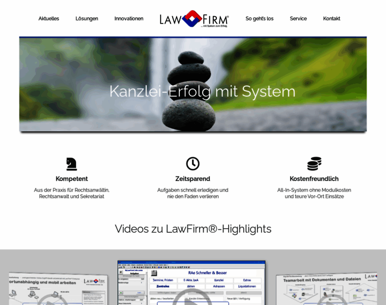 Anwaltssoftware-lawfirm.de thumbnail