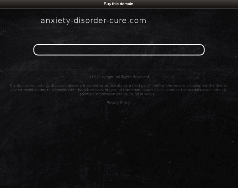 Anxiety-disorder-cure.com thumbnail