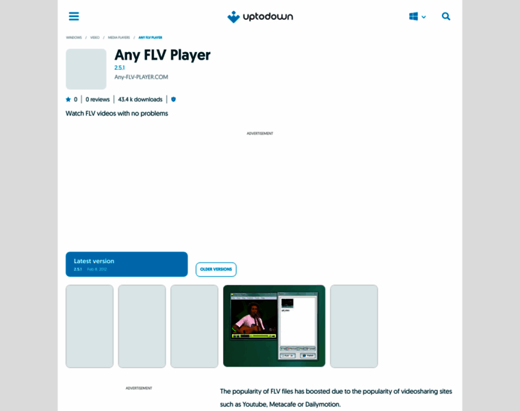 Any-flv-player.en.uptodown.com thumbnail
