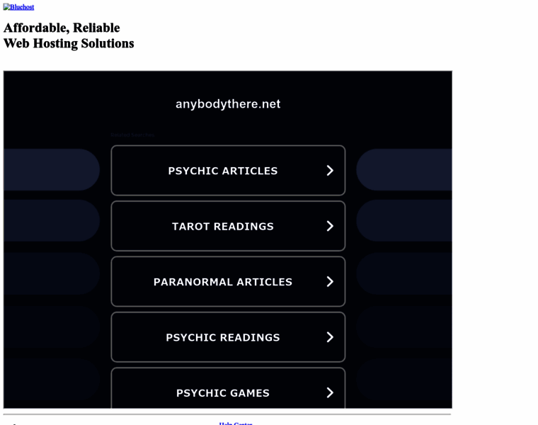 Anybodythere.net thumbnail