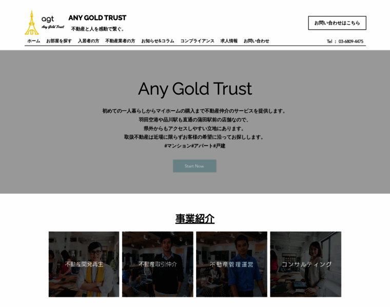 Anygoldtrust.co.jp thumbnail