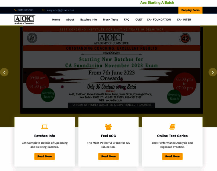 Aoc-india.co.in thumbnail