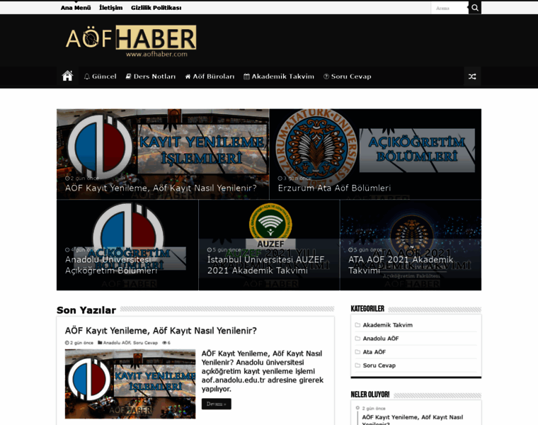 Aofhaber.com thumbnail