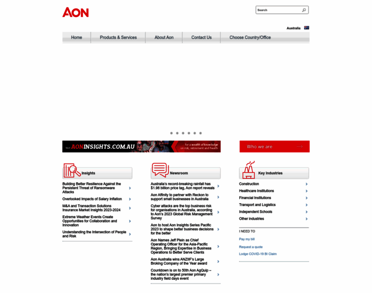 Aon.com.au thumbnail