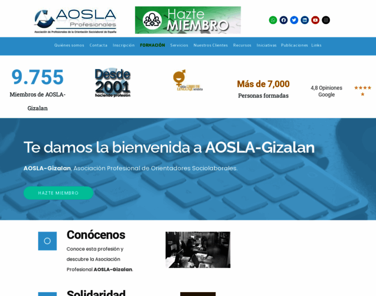 Aosla.org thumbnail