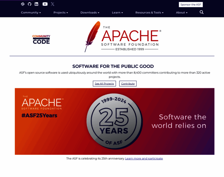 Apache.org thumbnail