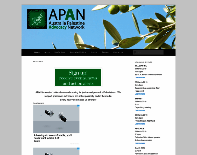 Apan.org.au thumbnail