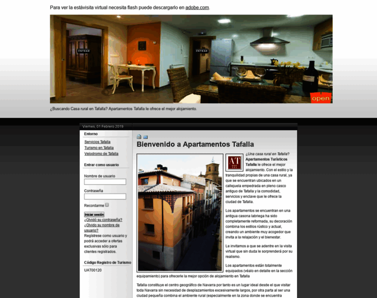 Apartamentostafalla.com thumbnail