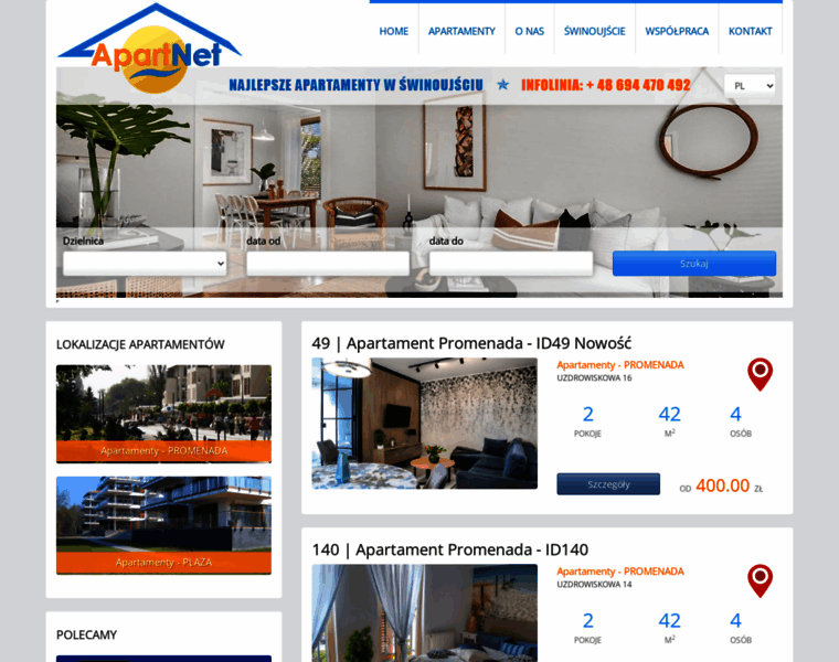 Apartnet.pl thumbnail Apartnet.pl thumbnail