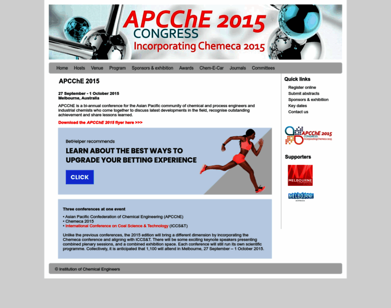 Apcche2015.org thumbnail