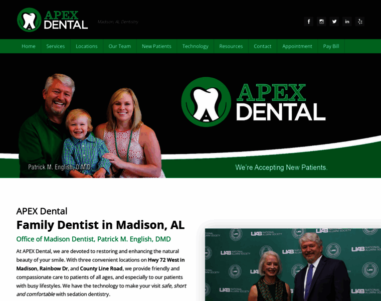Apex-dental.com thumbnail