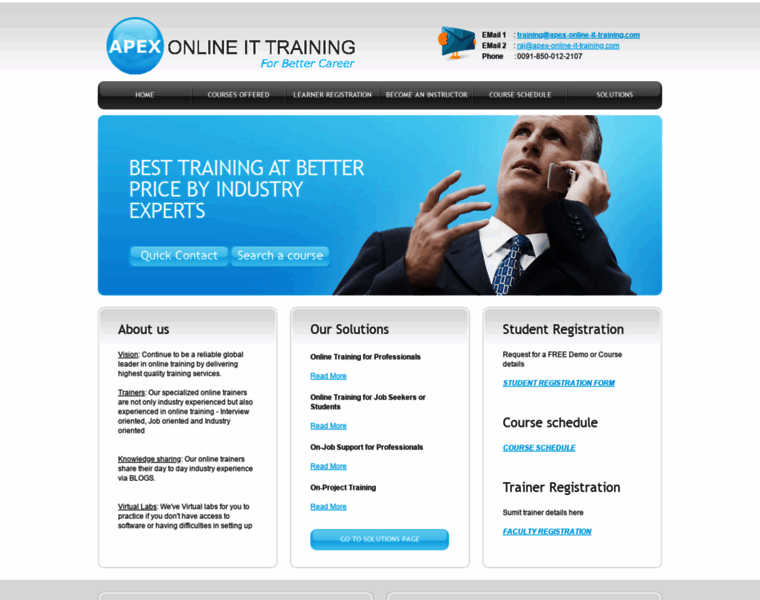 Apex-online-it-training.com thumbnail