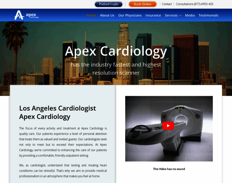 Apexcardiology.com thumbnail