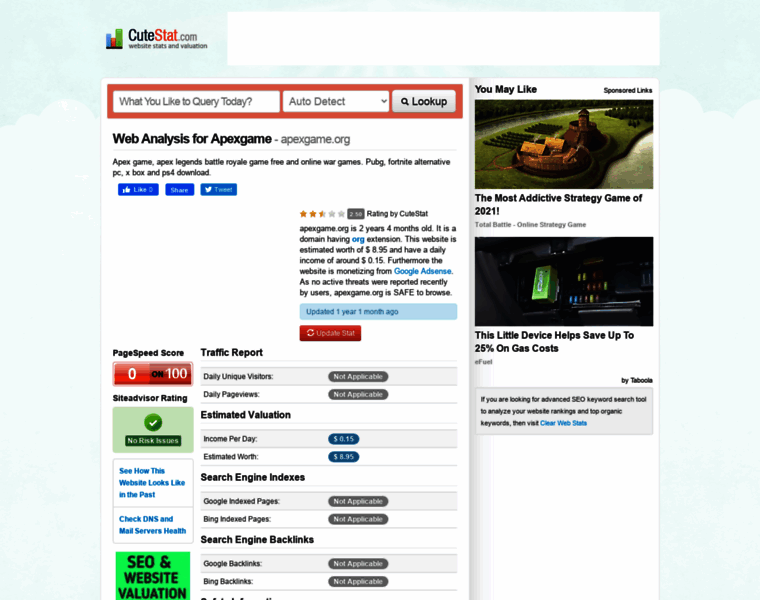 Apexgame.org.cutestat.com thumbnail