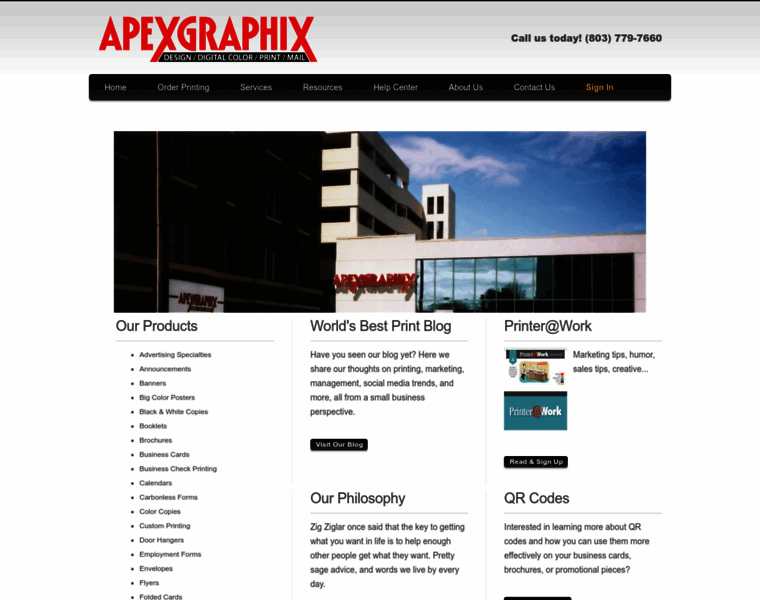 Apexgraphix.net thumbnail