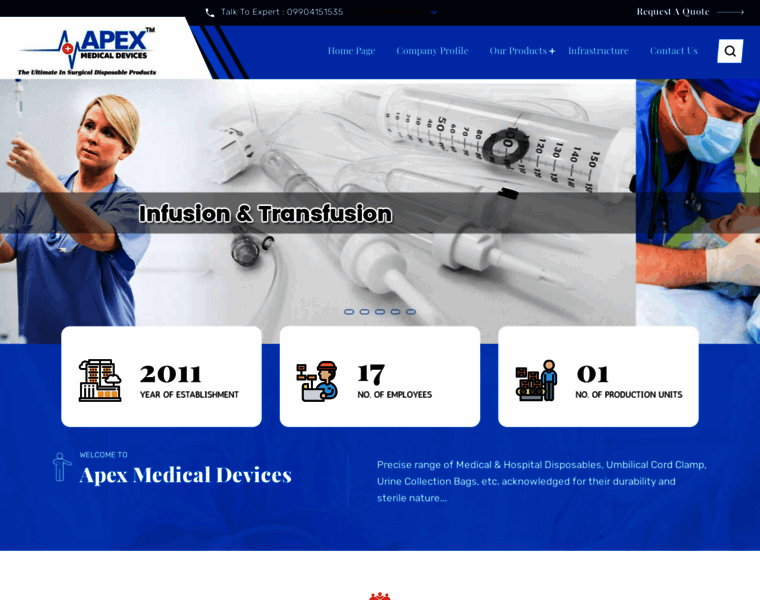 Apexmedicaldevices.com thumbnail