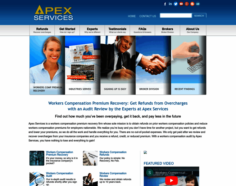 Apexservices.com thumbnail