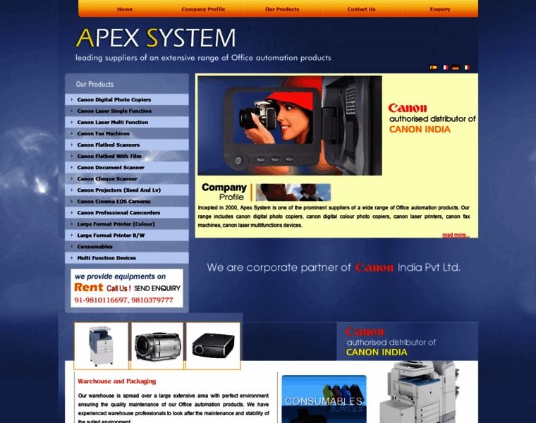Apexsystem.net thumbnail