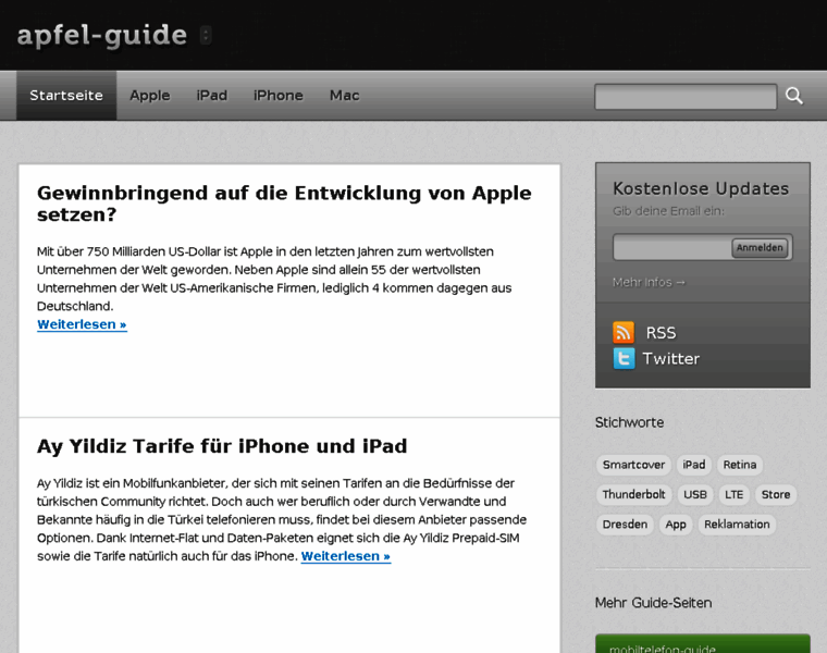 Apfel-guide.de thumbnail