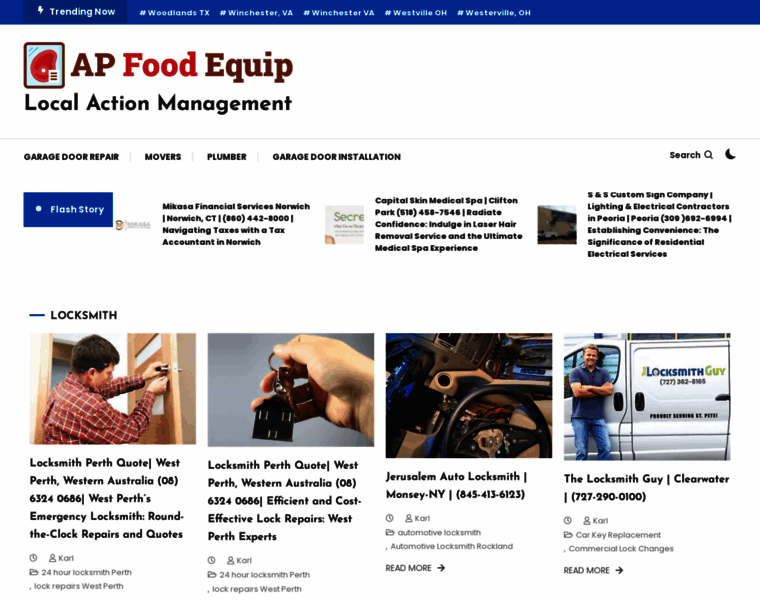 Apfoodequip.com thumbnail