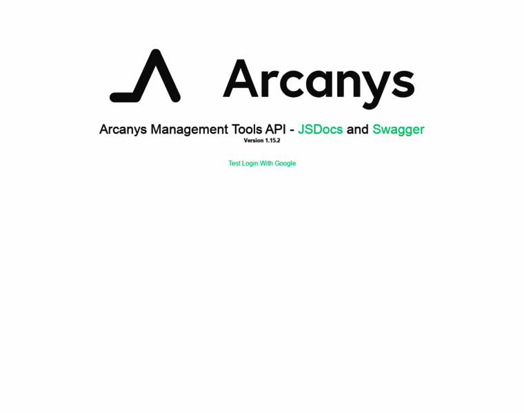 Api.arcanys.com thumbnail