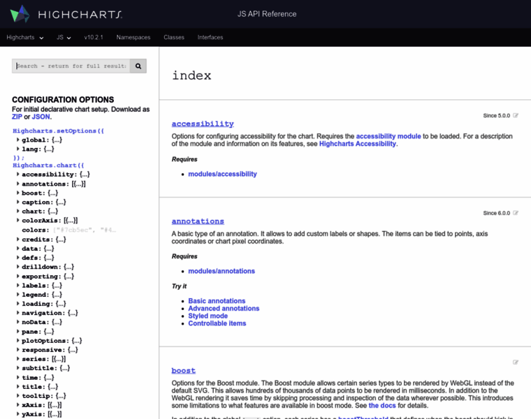 Api.highcharts.com thumbnail