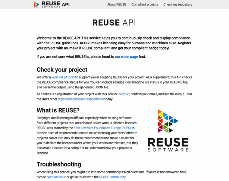 Api.reuse.software thumbnail