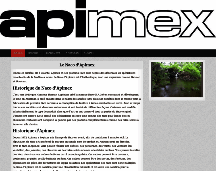 Apimex.fr thumbnail